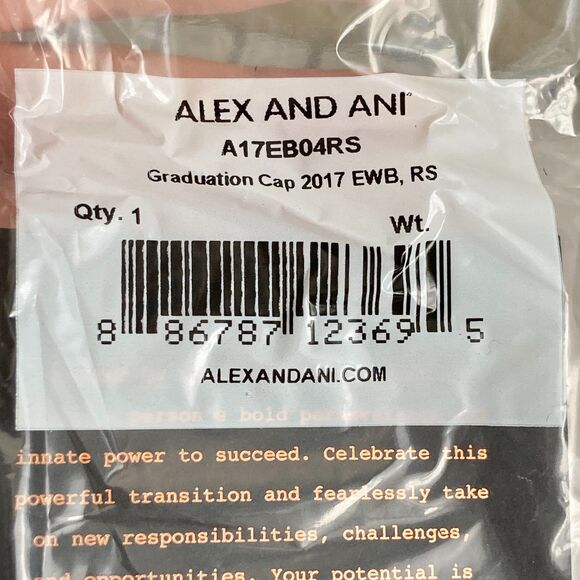 Alex and Ani Bracelet Graduation Cap Hat 2017 New with Gift Box - Picture 8 of 9